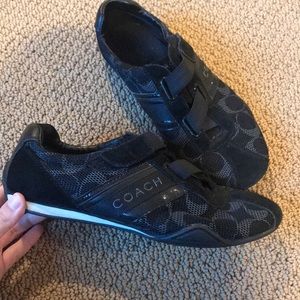Coach black sneakers Style: Jenney size: 7.5